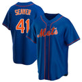 Johmsee NY.Mets #41 Tom Seaver Player Royal Home Game Stitched Jerseys