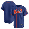 Johmsee NY.Mets Blank Player Royal Home Limited Stitched Jerseys