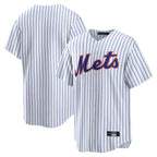 Johmsee NY.Mets Blank Player White Home Game Stitched Jerseys