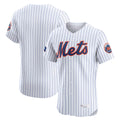 Johmsee NY.Mets Blank Player White Home Limited Elite Stitched Jerseys