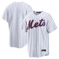 Johmsee NY.Mets Blank Player White Home Limited Stitched Jerseys