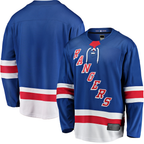 Johmsee NY.Rangers Blue Breakaway Home Jerseys