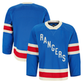 Johmsee NY.Rangers Blue Centennial Authentic Pro Jerseys