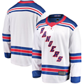 Johmsee NY.Rangers White Breakaway Jerseys
