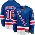 Johmsee NY.Rangers #16 Pavel Dorofeyev Blue Home Breakaway Jerseys