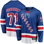 Johmsee NY.Rangers #71 Juuso Parssinen Blue Home Breakaway Jerseys
