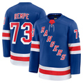 Johmsee NY.Rangers #73 Matt Rempe Blue Home Premium Jerseys