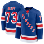 Johmsee NY.Rangers #73 Matt Rempe Blue Home Premium Jerseys