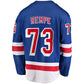NY.Rangers #73 Matt Rempe Fanatics Home Breakaway Jersey - Blue Stitched American Hockey Jerseys