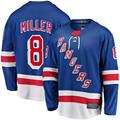 Johmsee NY.Rangers #8 J.T. Miller Blue Home Breakaway Jerseys