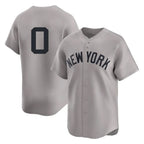 Johmsee NY.Yankees #0 Marcus Stroman Player Gray Limited Stitched Jerseys
