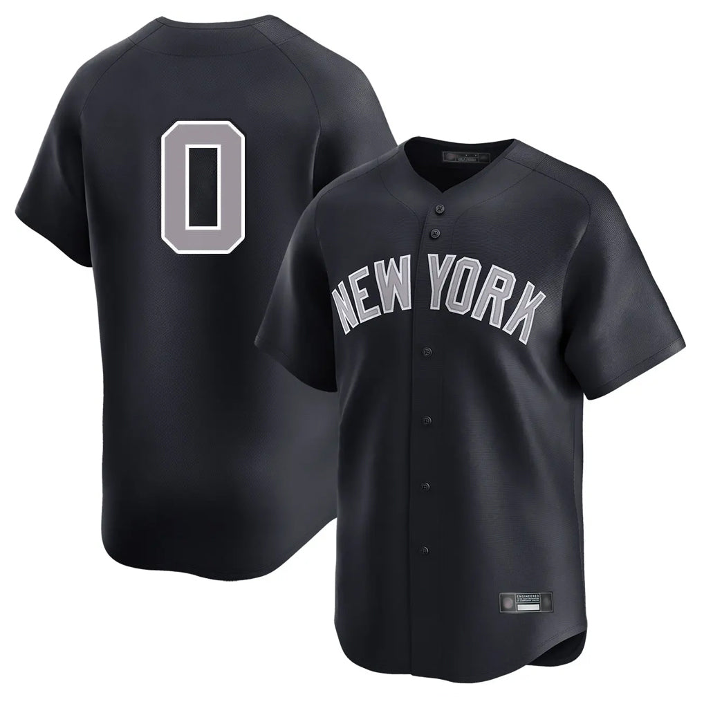 Johmsee NY.Yankees #0 Marcus Stroman Player Navy Limited Stitched Jerseys