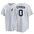 Johmsee NY.Yankees #0 Marcus Stroman Player White Game Home Stitched Jerseys