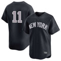 Johmsee NY.Yankees #11 Anthony Volpe Player Navy Limited Game Stitched Jerseys