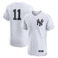 Johmsee NY.Yankees #11 Anthony Volpe Player White Limited Elite Home Stitched Jerseys