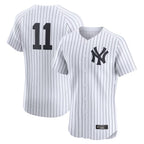 Johmsee NY.Yankees #11 Anthony Volpe Player White Limited Elite Home Stitched Jerseys