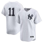 Johmsee NY.Yankees #11 Anthony Volpe Player White Limited Home Stitched Jerseys