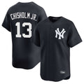 Johmsee NY.Yankees #13 Jazz Chisholm Jr Player Navy Limited Game Stitched Jerseys