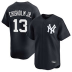 Johmsee NY.Yankees #13 Jazz Chisholm Jr Player Navy Limited Game Stitched Jerseys