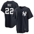 Johmsee NY.Yankees #22 Ben Rice Player Navy Game Home Stitched Jerseys