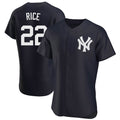 Johmsee NY.Yankees #22 Ben Rice Player Navy Limited Elite Home Stitched Jerseys