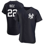 Johmsee NY.Yankees #22 Ben Rice Player Navy Limited Elite Home Stitched Jerseys