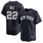 Johmsee NY.Yankees #22 Ben Rice Player Navy Limited Home Stitched Jerseys