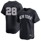 Johmsee NY.Yankees #28 Austin Wells Player Navy Limited Stitched Jerseys