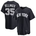 Johmsee NY.Yankees #35 Cody Bellinger Player Navy Game Home Stitched Jerseys