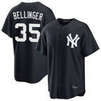 Johmsee NY.Yankees #35 Cody Bellinger Player Navy Game Stitched Jerseys