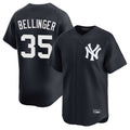 Johmsee NY.Yankees #35 Cody Bellinger Player Navy Limited Game Stitched Jerseys