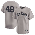 Johmsee NY.Yankees #48 Paul Goldschmidt Player Gray Limited Home Stitched Jerseys