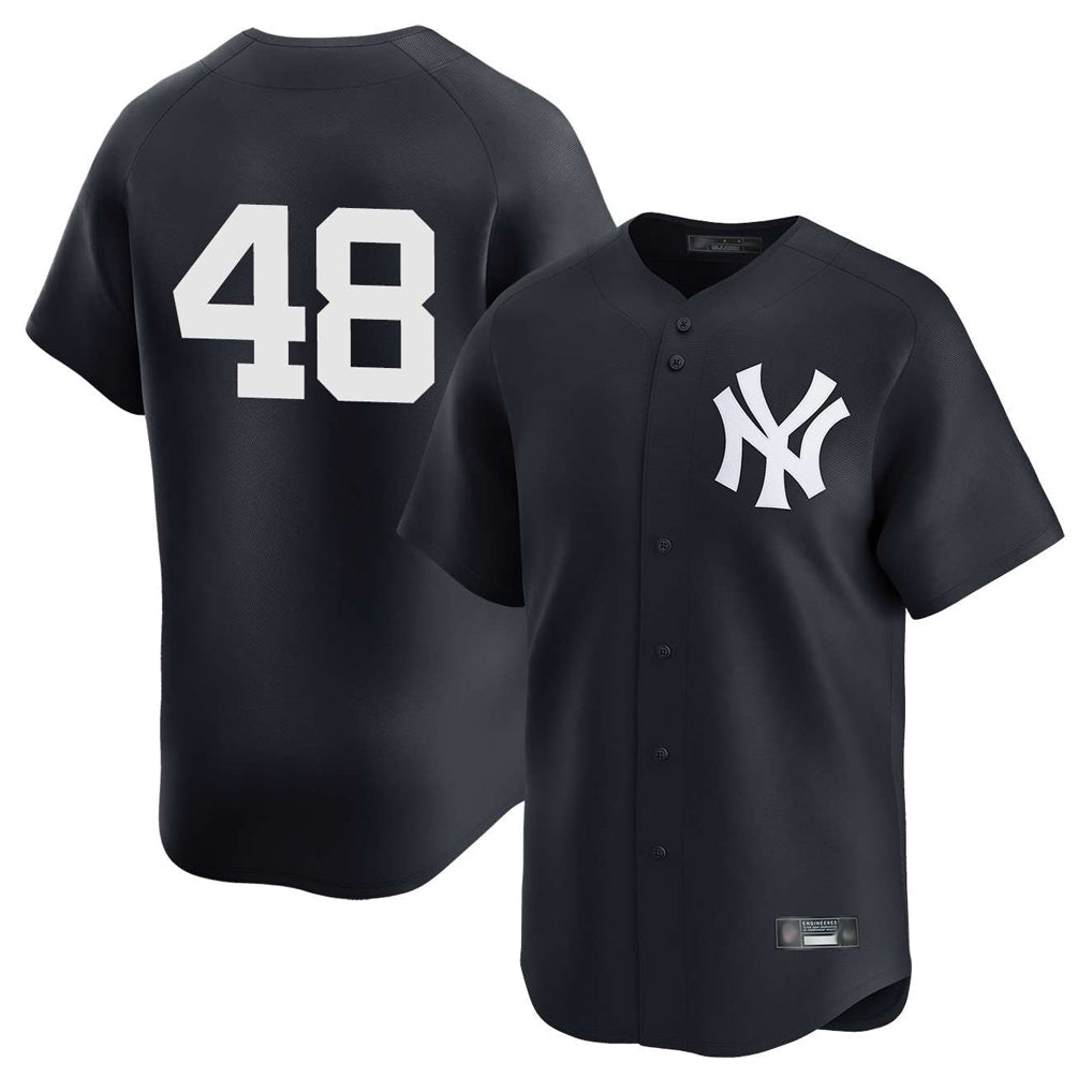 Johmsee NY.Yankees #48 Paul Goldschmidt Player Navy Limited Home Stitched Jerseys