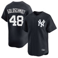 Johmsee NY.Yankees #48 Paul Goldschmidt Player Navy Limited Stitched Jerseys