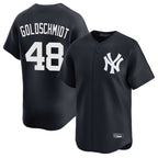 Johmsee NY.Yankees #48 Paul Goldschmidt Player Navy Limited Stitched Jerseys