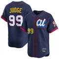 Johmsee NY.Yankees #99 Aaron Judge Player Navy All Star Limited Home Stitched Jerseys