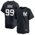 Johmsee NY.Yankees #99 Aaron Judge Player Navy Limited Game Stitched Jerseys