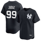 Johmsee NY.Yankees #99 Aaron Judge Player Navy Limited Game Stitched Jerseys