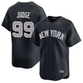 Johmsee NY.Yankees #99 Aaron Judge Player Navy Limited Home Stitched Jerseys
