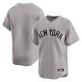 Johmsee NY.Yankees Blank Player Gray Limited Home Stitched Jerseys
