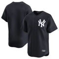 Johmsee NY.Yankees Blank Player Navy Limited Home Stitched Jerseys