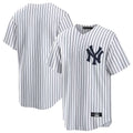 Johmsee NY.Yankees Blank Player White Game Stitched Jerseys