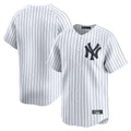 Johmsee NY.Yankees Blank Player White Limited Home Stitched Jerseys