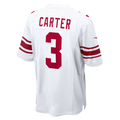 Johmsee NY.ork #3 Giants Abdul Carter  White Game Stitched Jerseys