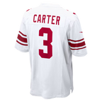 Johmsee NY.ork #3 Giants Abdul Carter  White Game Stitched Jerseys