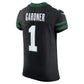 NY.Jets #1 Ahmad Sauce Gardner Alternate Vapor F.U.S.E. Elite Jersey - Legacy Black American Football Jerseys