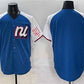 New York Mets National League Blank Blue Alternate 2025 All-Star Edition Limited Stitched Baseball Jersey