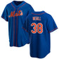 New York Mets #38 Tylor Megill Royal Cool Base Stitched Baseball Jersey