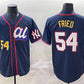 New York Yankees American League #54 Max Fried Navy 2025 All-Star Edition Limited Stitched Baseball Jersey