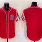 New York Yankees Blank Red American Style Limited Stitched Baseball Jersey